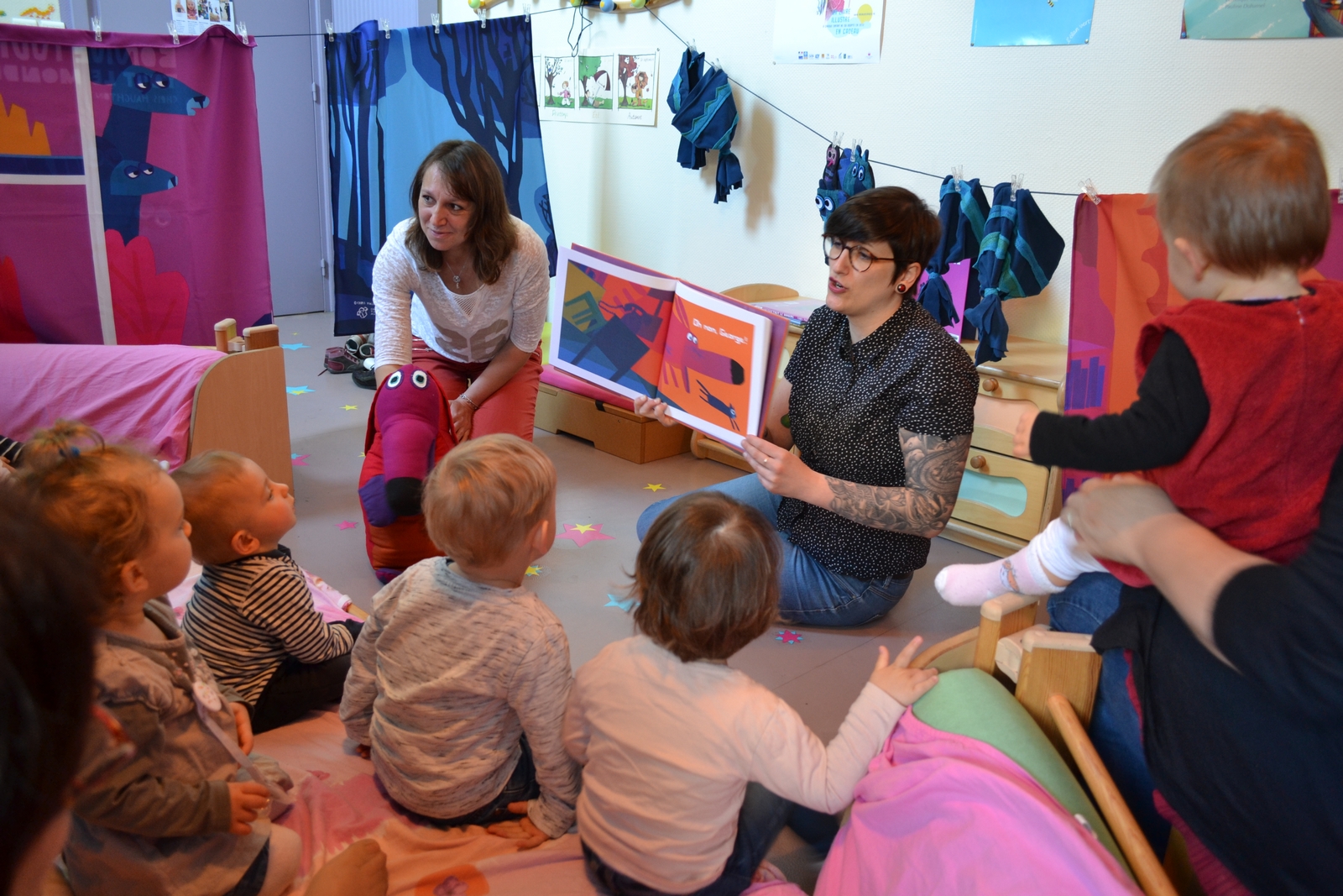LES P'TITES Z'OREILLES, lecture pour 0-3 ans