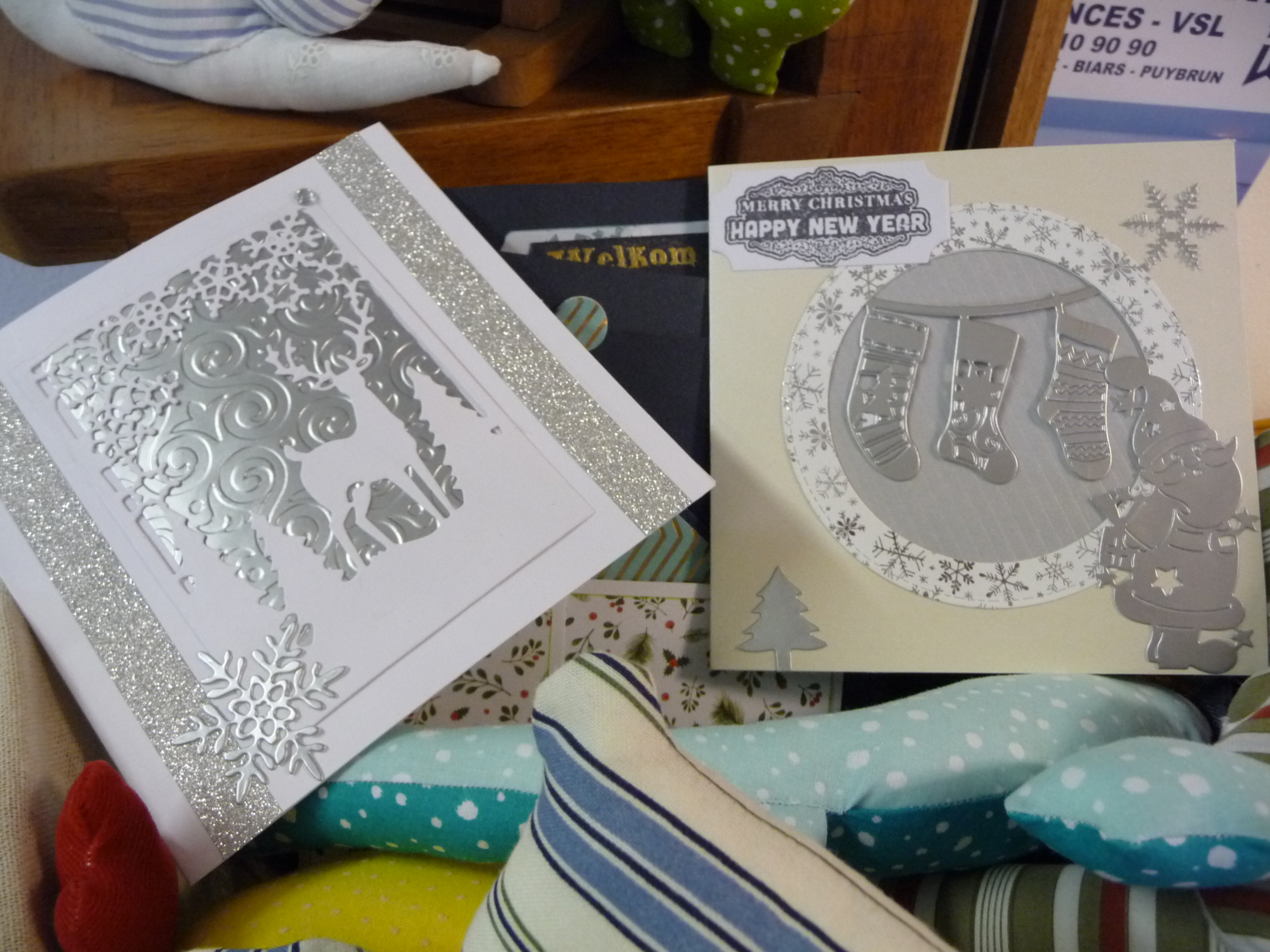Cartes en scrapbooking