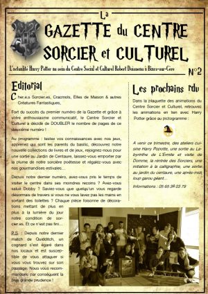Gazette du Sorcier N°2