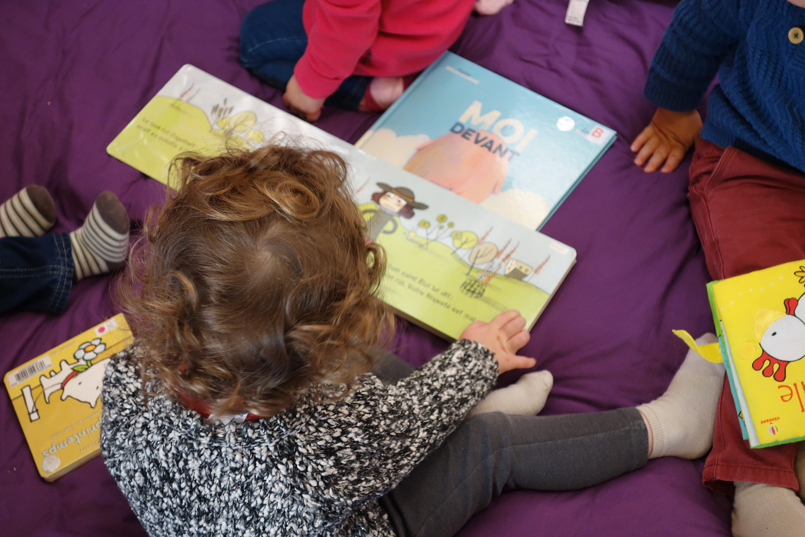 LIRE AVEC LES ENFANTS, atelier pour 0-6 ans