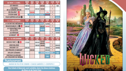 Du 19 novembre au 16 décembre