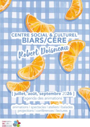 Agenda des animations – Août, septembre 2026