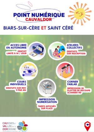 Programme du point numérique / juillet, août, septembre