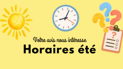 Votre avis nous intéresse